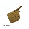 Men's Nylon Shoulder Bag; Multifunctional Concealed Tactical Storage Bag; Holster