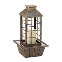 Backyard Garden Lawn Gallery Of Light Metal Mini Hanging Candle Lanterns (Color: Brushed Bronze)