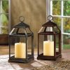 Backyard Garden Lawn Gallery Of Light Metal Mini Hanging Candle Lanterns