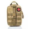 Tactical First Aid Medical Bag Army Car Pouch